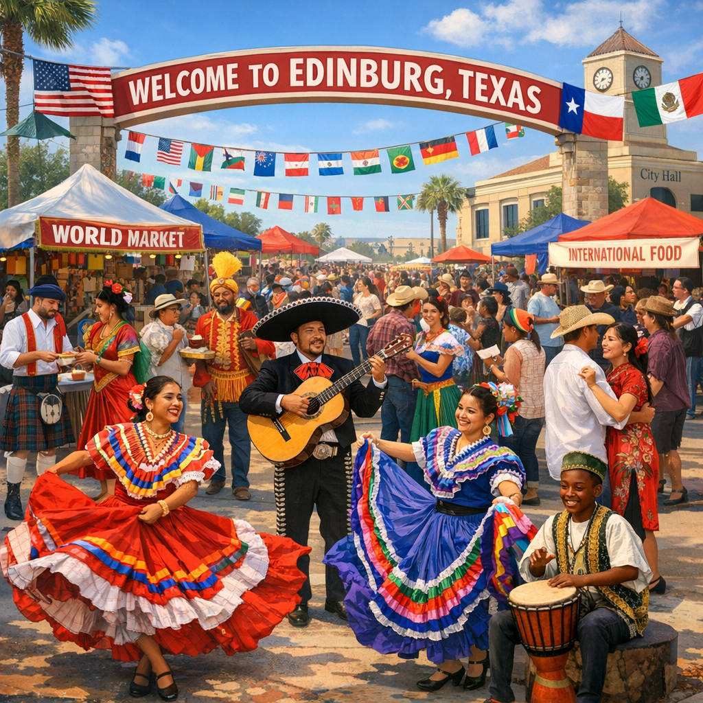 Edinburg’s Global Ties: How International Events Shape Our Community