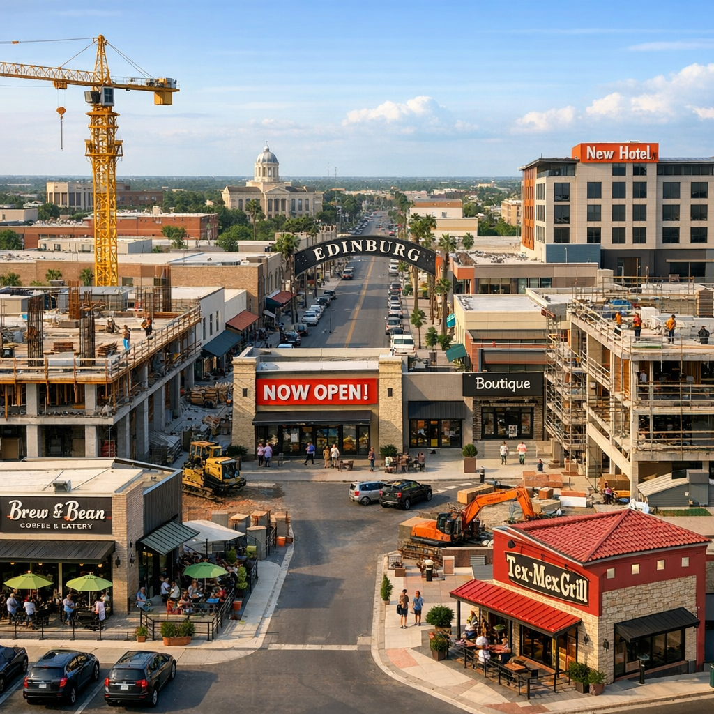 Edinburg’s Growth Spurs Infrastructure and Economic Developments